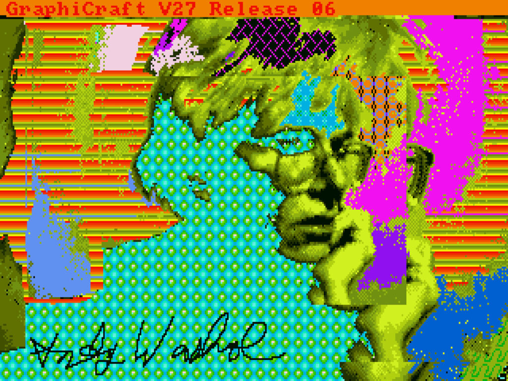 Andy Warhol and the Commodore Amiga