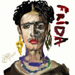 Portrait of Frida Kahlo